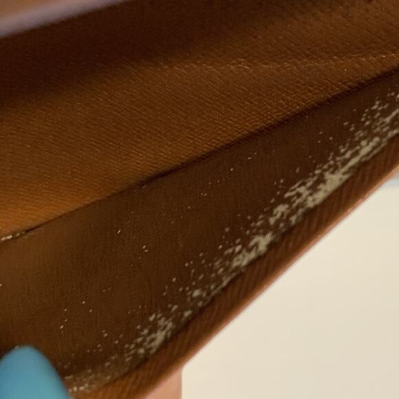 Vintage 90s Louis Vuitton Monogram Porte Monnaie Billets Tresor Wallet w/ Box - Picture 10 of 16